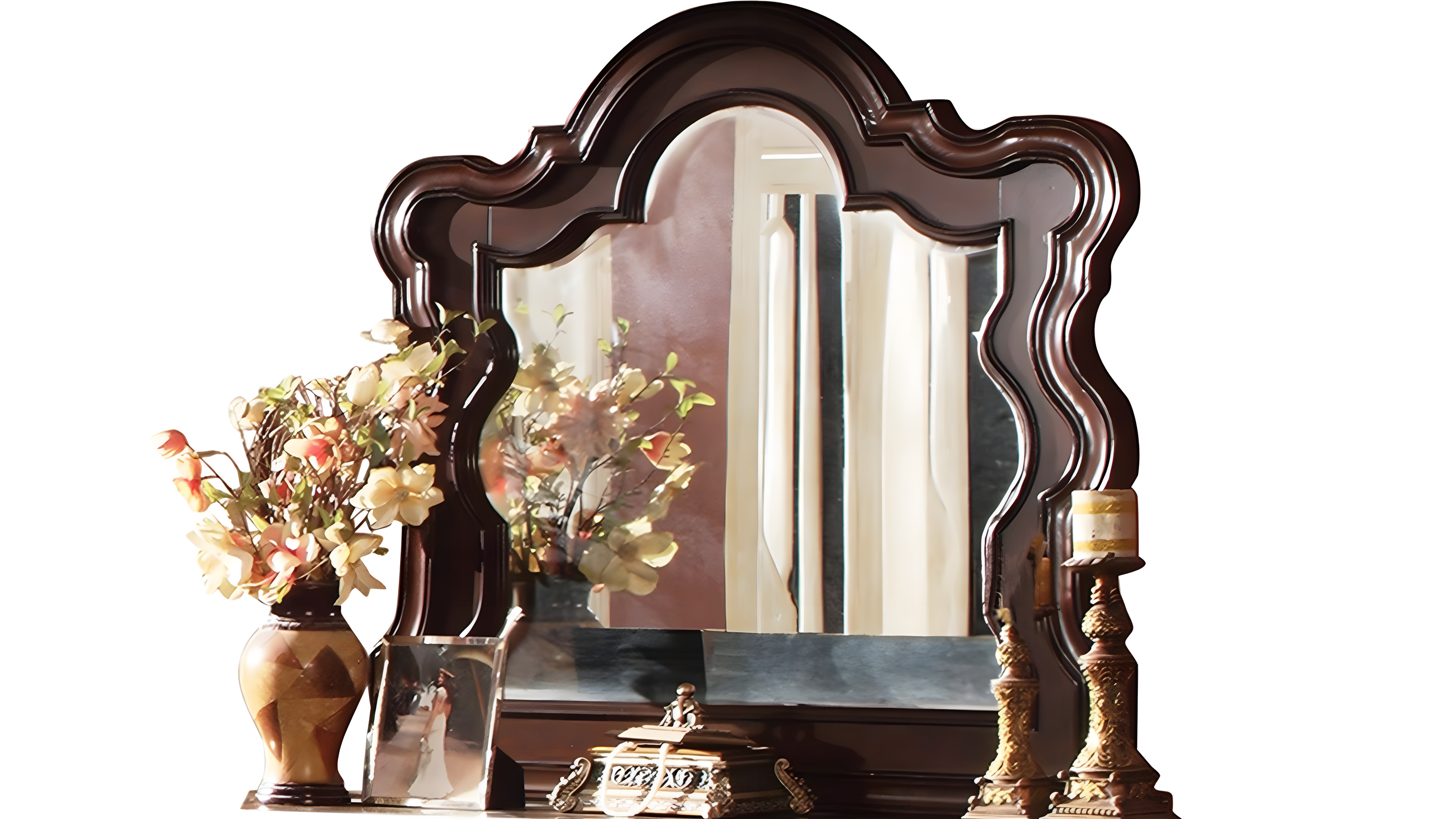 BELLA 4Pc Set - DARK WALNUT