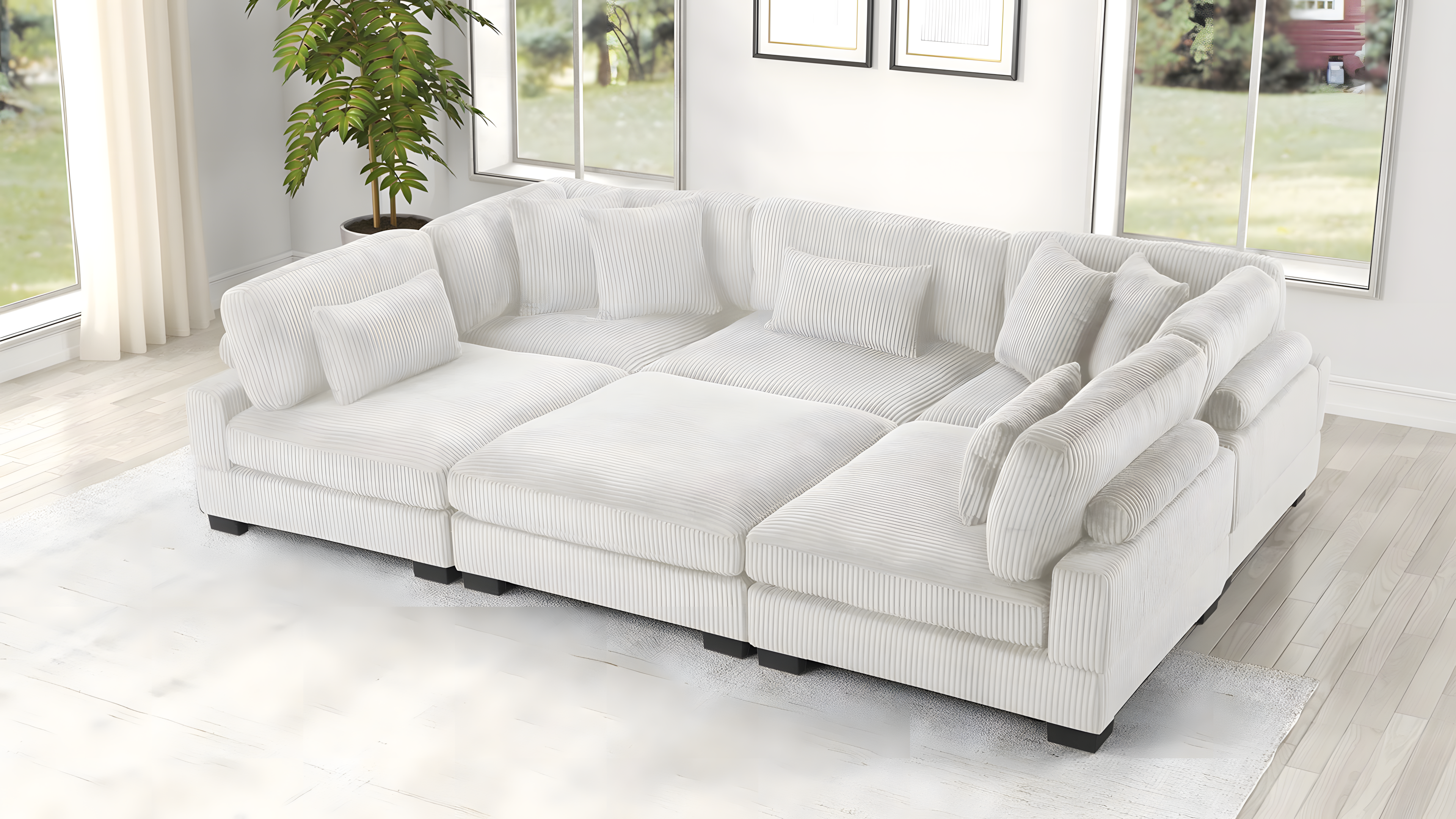 Royce Sectional SETUP 1 Six Seater